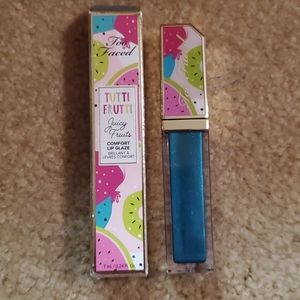 BNIB Too faced lip glaze